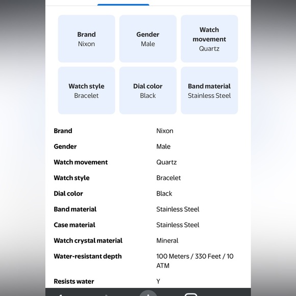 Nixon The Quattro Gunmetal watch - Picture 7 of 7